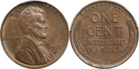 1916-S Lincoln Cent. MS-63 BN (PCGS).

PCGS# 2492. NGC ID: 22BR.