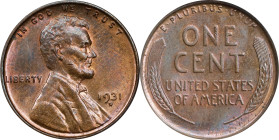 1931-D Lincoln Cent. MS-63 RB (ANACS).

PCGS# 2616. NGC ID: 22D3.