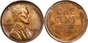 1941-D Lincoln Cent. MS-67+ RD (PCGS).

PCGS# 2698. NGC ID: 22DX.