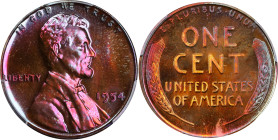 1954 Lincoln Cent. Proof-67 RB (PCGS).

PCGS# 3370. NGC ID: 22LE.