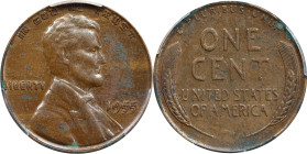 1955 Lincoln Cent. FS-101. Doubled Die Obverse. AU Details--Environmental Damage (PCGS).

PCGS# 37910. BASE PCGS# 2825. NGC ID: 22FG.