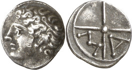 (s. IV-III a.C.). Galia. Massalia. Óbolo. (S. 72). 0,55 g. EBC-.