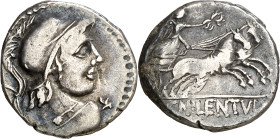 (88 a.C.). Gens Cornelia. Denario. (Bab. 50) (Craw. 345/1). 4,08 g. MBC.