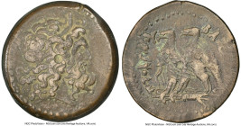 PTOLEMAIC EGYPT. Ptolemy VI Philometor and Ptolemy VIII Euergetes II (Physcon) (180-116 BC). AE (29mm, 28.23 gm, 11h). NGC Choice Fine 4/5 - 4/5. Alex...