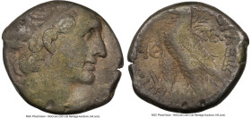 PTOLEMAIC EGYPT. Cleopatra VII (51-30 BC). BI tetradrachm (24mm, 10.88 gm, 1h). NGC Choice Fine 3/5 - 4/5. Alexandria, dated Regnal Year 19 (34/33 BC)...