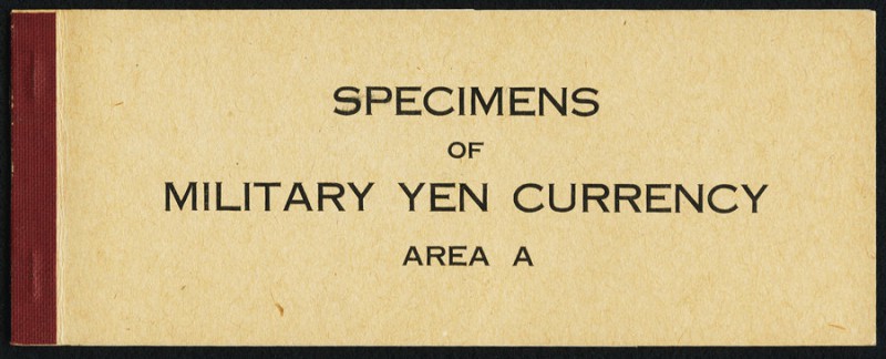 Japan Allied Military Currency Supplemental A Specimen Book Choice Crisp Uncircu...