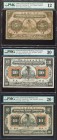 China International Banking Corporation Trio of Issued Banknotes. Three issued examples, each of which are scarce. Three different cities of emission ...