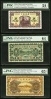 China A Trio of Sino-Scandinavian Bank Issues from 1922 to 1926. This lot includes as follows: China Sino-Scandinavian Bank, Chinwangtao 30 Copper Coi...