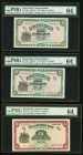 Hong Kong Quintet of Examples from the Chartered Bank 1961-1977. A beautiful grouping of examples from the Charted Bank: Hong Kong Chartered Bank 5 Do...