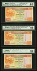 Hong Kong Hongkong & Shanghai Banking Corp. Ltd. 1000 Dollars 1.1.1993 Pick 205a* Replacement PMG Choice Uncirculated 64 EPQ; 1000 Dollars 1.9.2000 Pi...