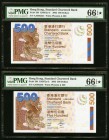 Hong Kong A Selection of Six Higher Denomination Issues from the Standard Chartered Bank and Bank of China, 1994-2010. A good variety of Uncirculated ...