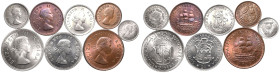South Africa Elizabeth II 1954 Various Metals Various Denominations