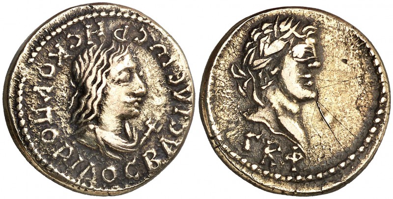 (226-227 d.C.). Reino del Ponto y del Bósforo. Rheskuporis II y Alejandro Severo...