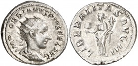 (240 d.C.). Gordiano III. Antoniniano. (Spink 8621) (S. 142) (RIC. 67). 5,53 g. EBC.