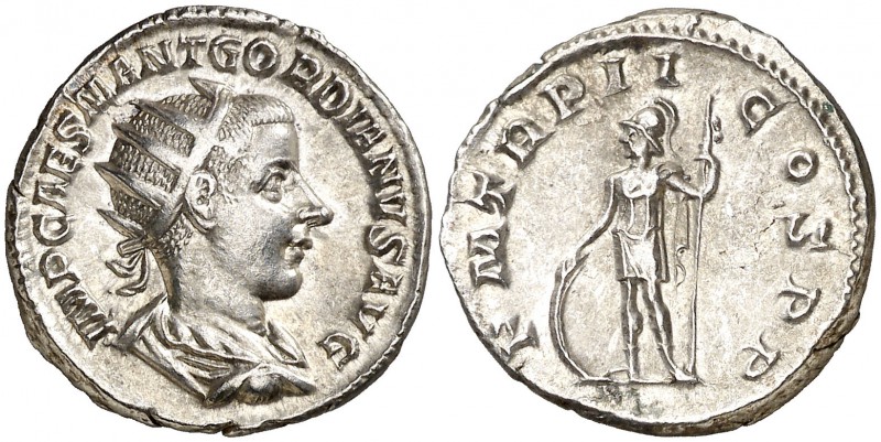(239 d.C.). Gordiano III. Antoniniano. (Spink 8636) (S. 194) (RIC. 20). 4,41 g. ...