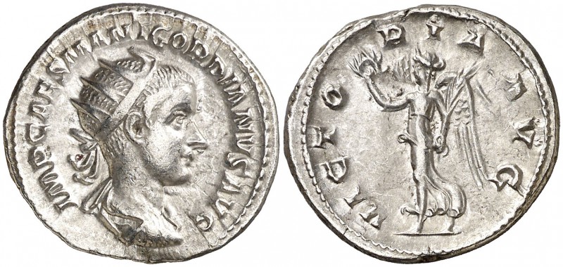 (238-239 d.C.). Gordiano III. Antoniniano. (Spink 8664) (S. 357) (RIC. 5). 4,78 ...