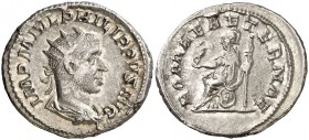 (245-247 d.C.). Filipo I. Antoniniano. (Spink 8952) (S. 169) (RIC. 44b). 4,38 g. MBC+.