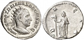 (250-251 d.C.). Trajano Decio. Antoniniano. (Spink 9368) (S. 16) (RIC. 12b). 4,27 g. EBC.