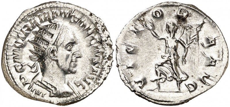 (250 d.C.). Trajano Decio. Antoniniano. (Spink 9387) (S. 113a) (RIC. 29c). 4,12 ...