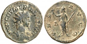 (283 d.C.). Numeriano. Antoniniano. (Spink 12249 var) (Co. 43) (RIC. 394). 3,72 g. MBC.