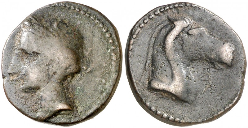 Cartagonova (Cartagena). Calco. (FAB. 511) (ACIP. 579). 10,14 g. MBC-/MBC.