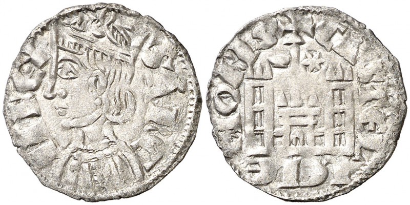 Sancho IV (1284-1295). Cuenca. Cornado. (AB. 298). 0,71 g. Ex Colección Manuela ...