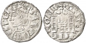 Sancho IV (1284-1295). Cuenca. Cornado. (AB. 298). 0,71 g. Ex Colección Manuela Etcheverría. MBC+.