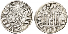 Sancho IV (1284-1295). León. Cornado. (AB. 299). 0,69 g. Perforación. MBC+.