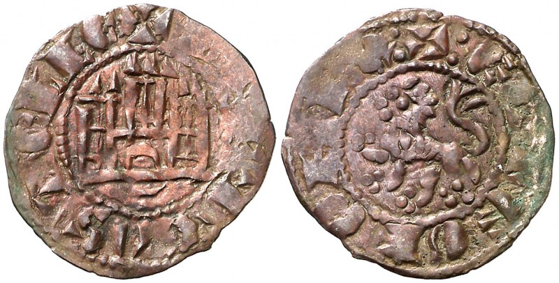 Fernando IV (1295-1312). Cuenca. Dinero. (AB. 322.1, como pepión). 0,88 g. Ex Co...