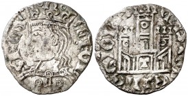 Alfonso XI (1312-1350). Toledo. Cornado. (AB. 341). 0,77 g. Ex Colección Manuela Etcheverría. MBC+/MBC.