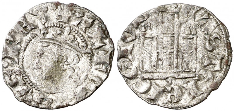Alfonso XI (1312-1350). Coruña. Cornado. (AB. 343). 0,83 g. Ex Colección Manuela...