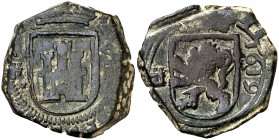 1619. Felipe III. Segovia. 8 maravedís. (Cal. 743) (Seb. 191). 7,46 g. MBC/MBC+.
