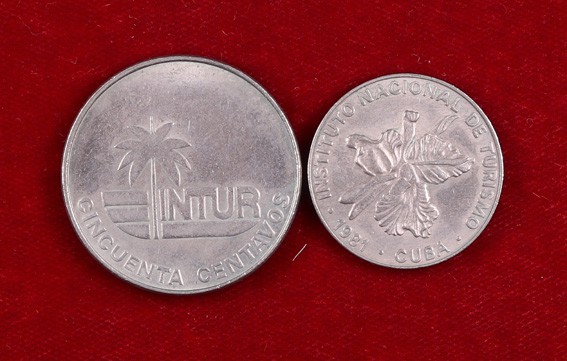 1981. Cuba. Instituto Nacional de Turismo. 25 y 50 centavos. (Kr. 417 y 420). Ac...