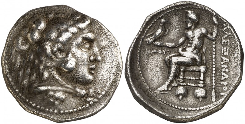 (315-314 a.C.). A nombre de Alejandro Magno. Fenicia. Ake-Ptolemaïs. Tetradracma...