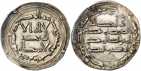AH 172. Emirato Independiente. Hixem I. Al Andalus. Dirhem. (V. 70) (Fro. 2). 2,57 g. Bella. Ex Colección Manuela Etcheverría. Escasa. EBC-.