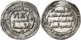 AH 178. Emirato Independiente. Hixem I. Al Andalus. Dirhem. (V. 76) (Fro. 1). 2,61 g. Ex Colección Manuela Etcheverría. EBC-.