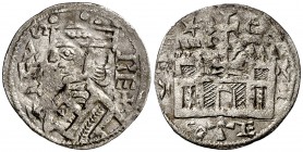 Alfonso VIII (1158-1214). Calahorra. Dinero. (AB. 196). 0,67 g. Ex Colección Manuela Etcheverría. Escasa. MBC+.