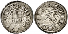 Alfonso X (1252-1284). Cuenca. Novén. (AB. 266.1). 0,92 g. Buen ejemplar. Ex Colección Manuela Etcheverría. EBC-.