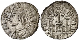 Sancho IV (1284-1295). Toledo. Cornado. (AB. 302). 0,79 g. Bella. Ex Colección Manuela Etcheverría. EBC-.