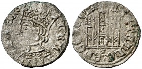 Enrique II (1368-1379). Toledo. Cornado. (AB. 492). 0,96 g. Buen ejemplar. Ex Colección Manuela Etcheverría. MBC+.