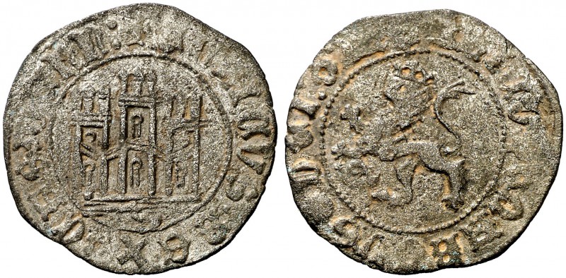 Enrique IV (1454-1474). Sevilla. Maravedí. (AB. 806). 2,03 g. Buen ejemplar. Esc...