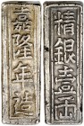 (1802-1820). Annam (Vietnam). Gia Long. 1 lang. (Kr. 179). 39,10 g. AG. MBC+