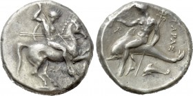 CALABRIA. Tarentum. Nomos (Circa 315-302 BC).