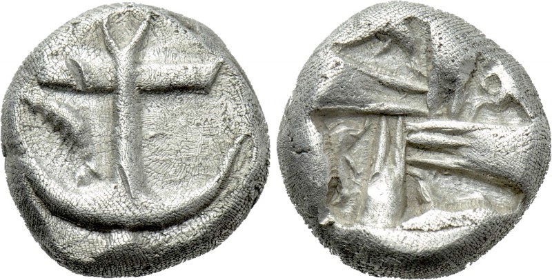 THRACE. Apollonia Pontika. Drachm (Circa 519/2-480/78 BC). 

Obv: Upright anch...