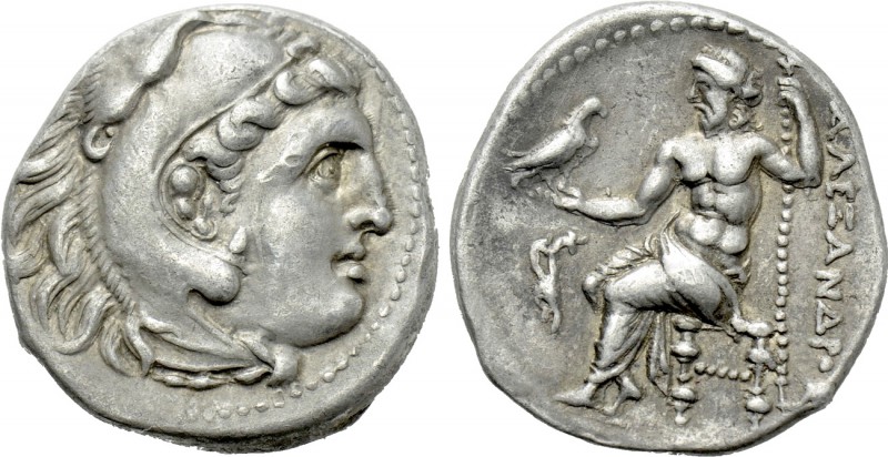 KINGS OF MACEDON. Alexander III 'the Great' (336-323 BC). Drachm. Uncertain mint...