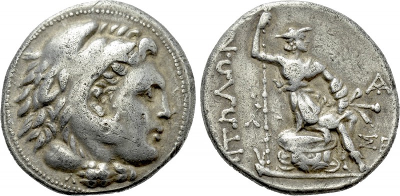 AITOLIA. Aitolian League. Tetradrachm (Circa 239-229 BC).

Obv: Head of Herakl...