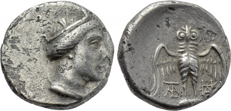 PONTOS. Amisos. Hemidrachm (Circa 300-125 BC). 

Obv: Turreted head of Tyche-H...