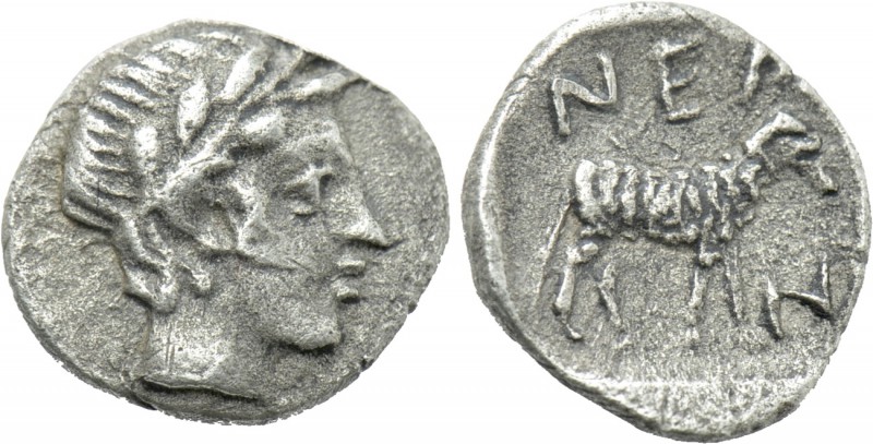 TROAS. Neandria. Obol (4th century BC). 

Obv: Laureate head of Apollo right....