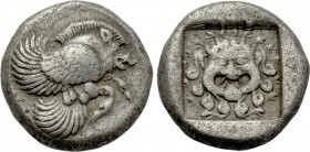 IONIA. Klazomenai. Drachm (Circa 480-400 BC).