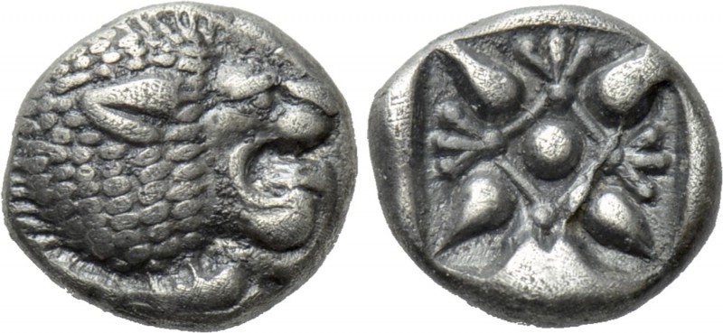 IONIA. Miletos. Hemihekte (6th-5th centuries BC). 

Obv: Forepart of lion left...